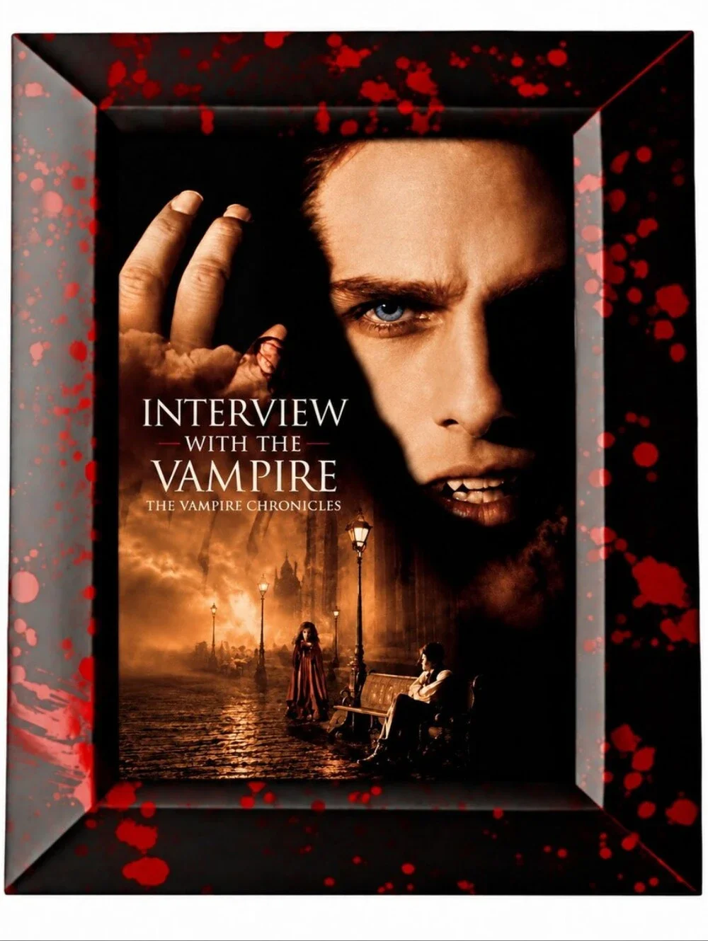 Interview With A Vampire Vintage Horror Retro 90s Vampires Framed Photo Print